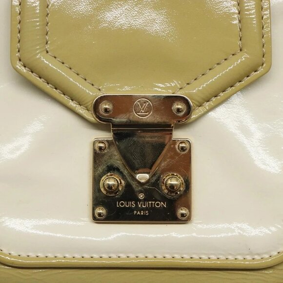 LOUIS VUITTON Cruise Line Sac Bicolor Hand Bag Enamel Yellow M92547 Auth BA4124 - Picture 14 of 16